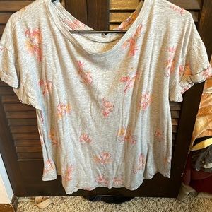 Barely ever worn, floral-type shirt